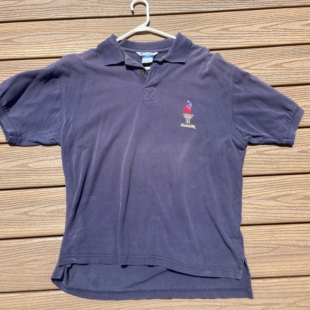 Champion Vintaged Retro Olympics Polo, Atlanta 1996, XL , SICK